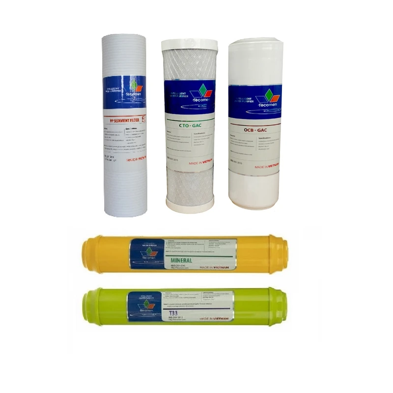 فیلتر دستگاه تصفیه آب تکومن مدل 5in1 مجموعه 5 عددی