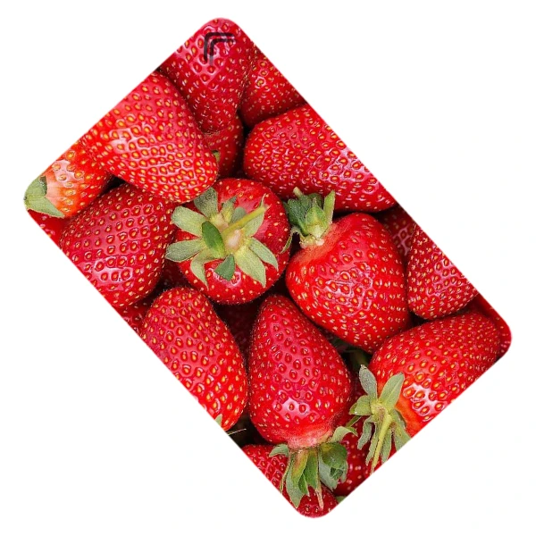 استیکر کارت طرح توت فرنگی مدل CAC742-K-G1-181