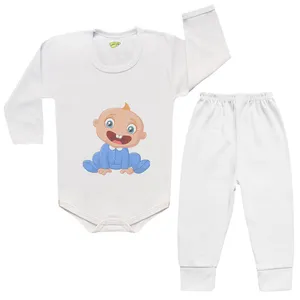 ست بادی و شلوار نوزادی کارانس مدل BST-0243