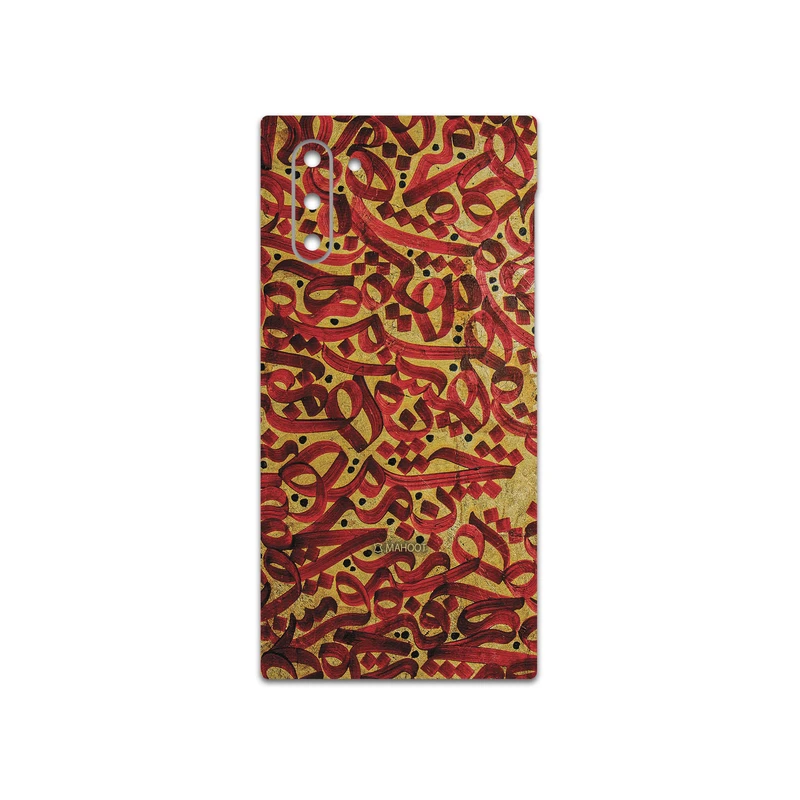 برچسب پوششی ماهوت مدل Nastaliq-6 مناسب برای گوشی موبایل سامسونگ Galaxy Note 10