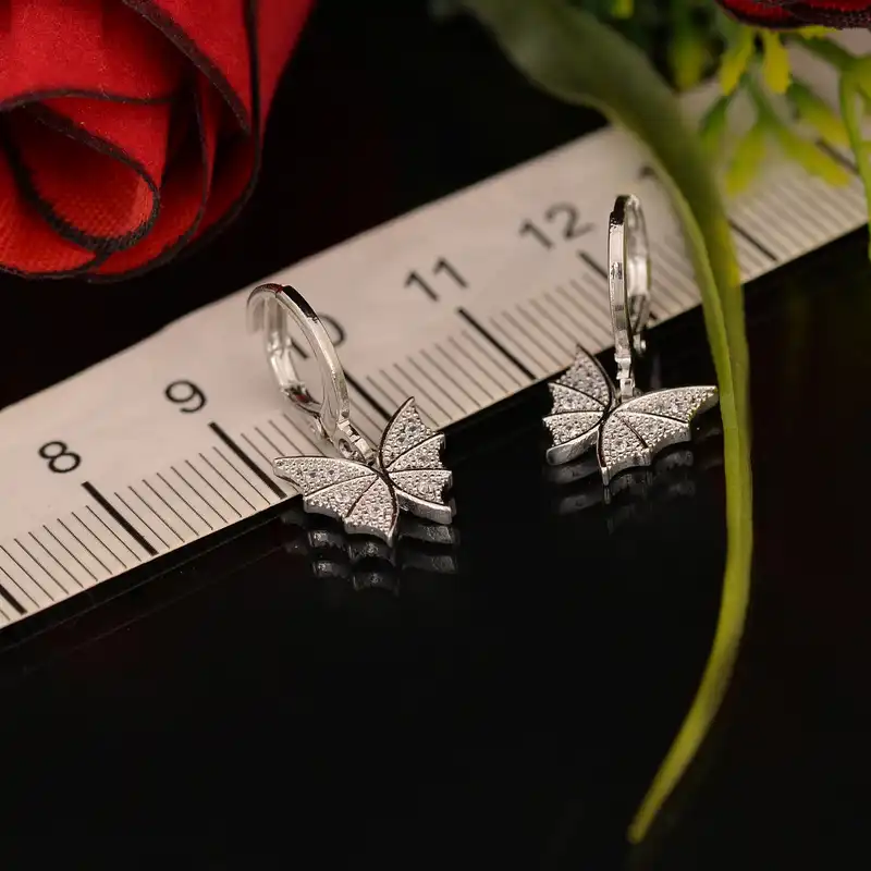 گوشواره زنانه ماصرم مدل پروانه کد ER2039