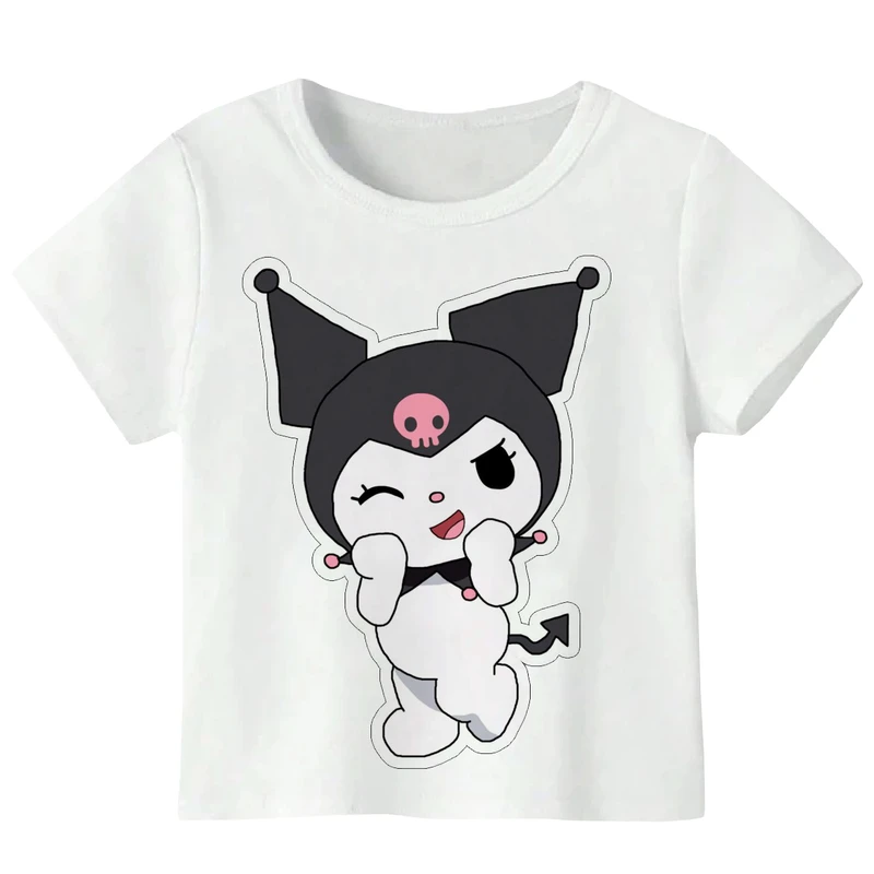 تی شرت آستین کوتاه دخترانه مدل عروسک کد A83