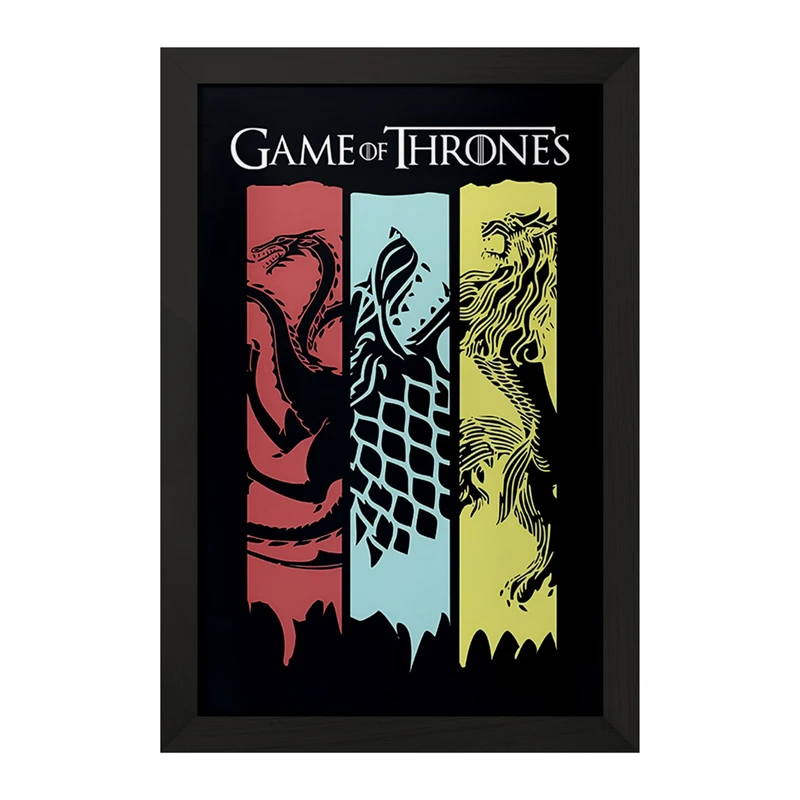 تابلو خندالو مدل گیم آف ترونز (Game of Thrones)  کد F4682