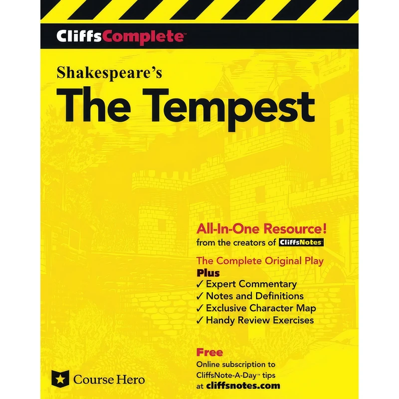 کتاب CliffsComplete The Tempest اثر جمعی از نویسندگان انتشارات تازه‌ها