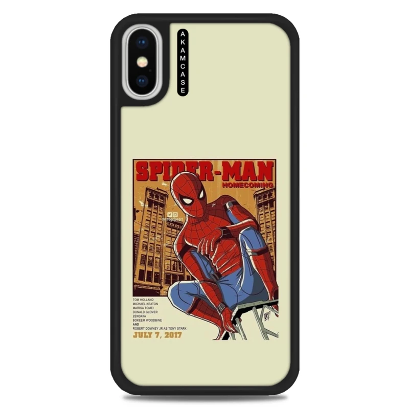 کاور آکام مدل AMC-WAX-SPIDER MAN14 مناسب برای گوشی موبایل اپل iPhone X/Xs