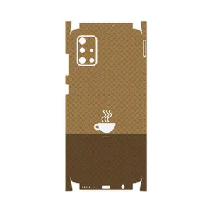 MAHOOT Minimal Cup of Coffee Icon-FullSkin Cover Sticker for Samsung Galaxy A71