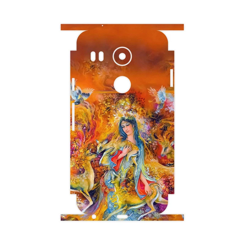 برچسب پوششی ماهوت مدل Persian miniature 2-FullSkin مناسب برای گوشی موبایل گوگل Nexus 5X