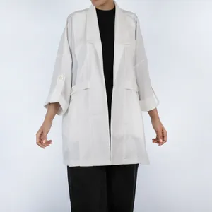 مانتو زنانه زیبو مدل 011580-White