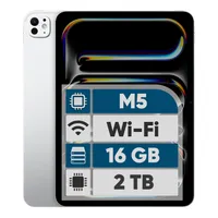 تبلت ۱۱ اینچ اپل مدل IPad Pro 2025 M5 Wi-Fi ظرفیت 2 ترابایت و رم 16 گیگابایت، رزولوشن دوربین 12 مگاپیکسل، پشتیبانی از قلم و کیبورد 