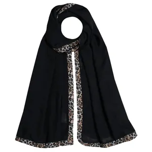 شال زنانه آنالیا مدل نخی چهارفصل دور دوخت کد 9080
