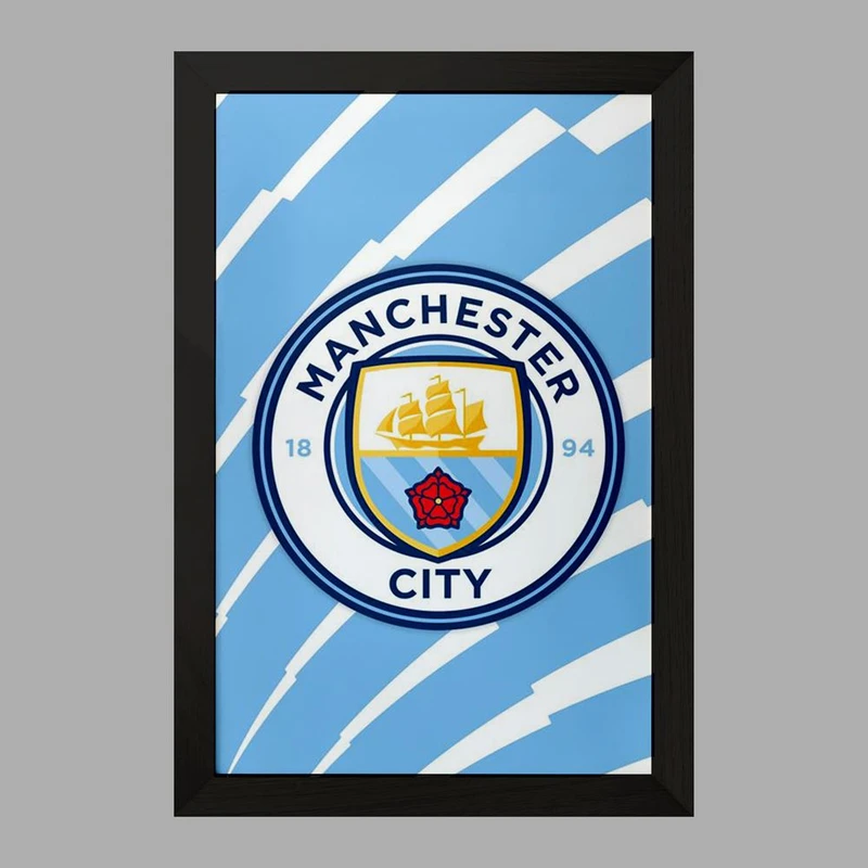 تابلو خندالو مدل باشگاه منچستر سیتی کد 26778