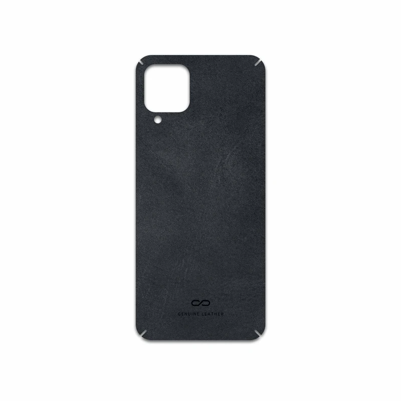برچسب پوششی ماهوت مدل Graphite-Buffalo-Leather مناسب برای گوشی موبایل سامسونگ Galaxy A12 Nacho