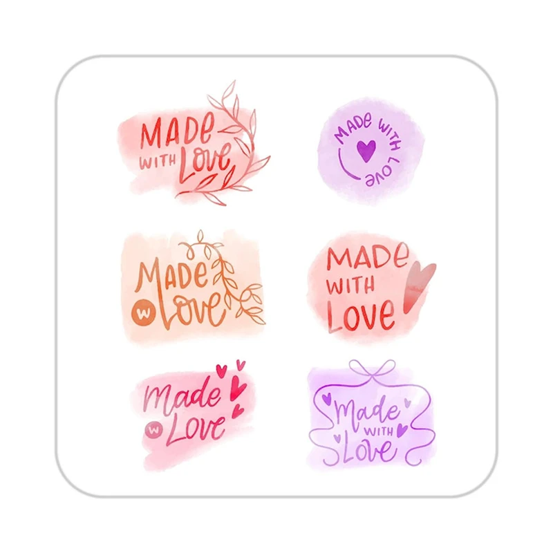 زیر لیوانی کاکتی طرح عاشقانه مدل mp41061