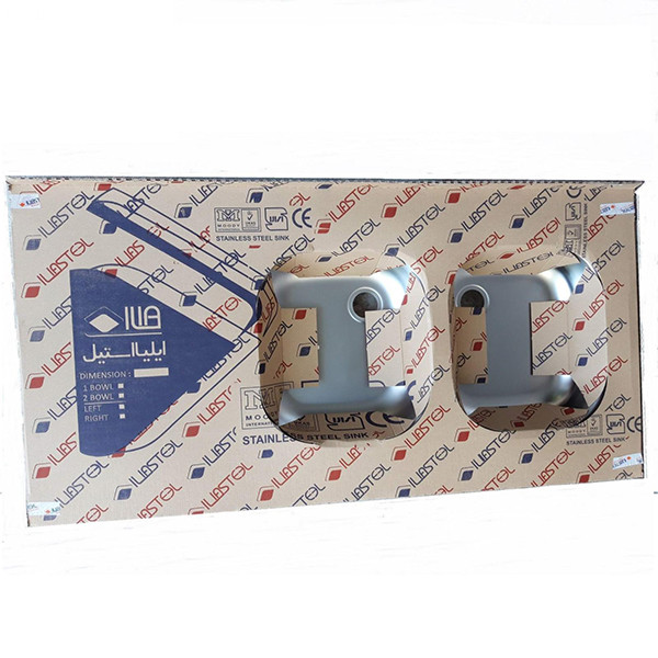 سینک ظرفشویی ایلیا استیل مدل 3028 روکار