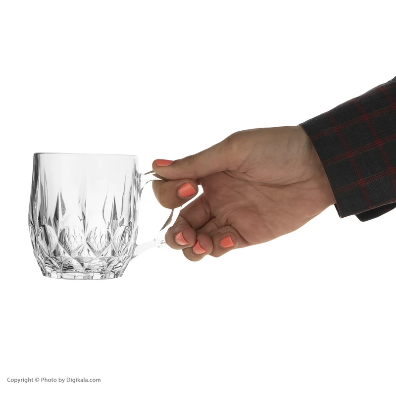 عکس شماره 6 : لیوان نوری تازه سری moser مدل 210201w بسته 6 عددی