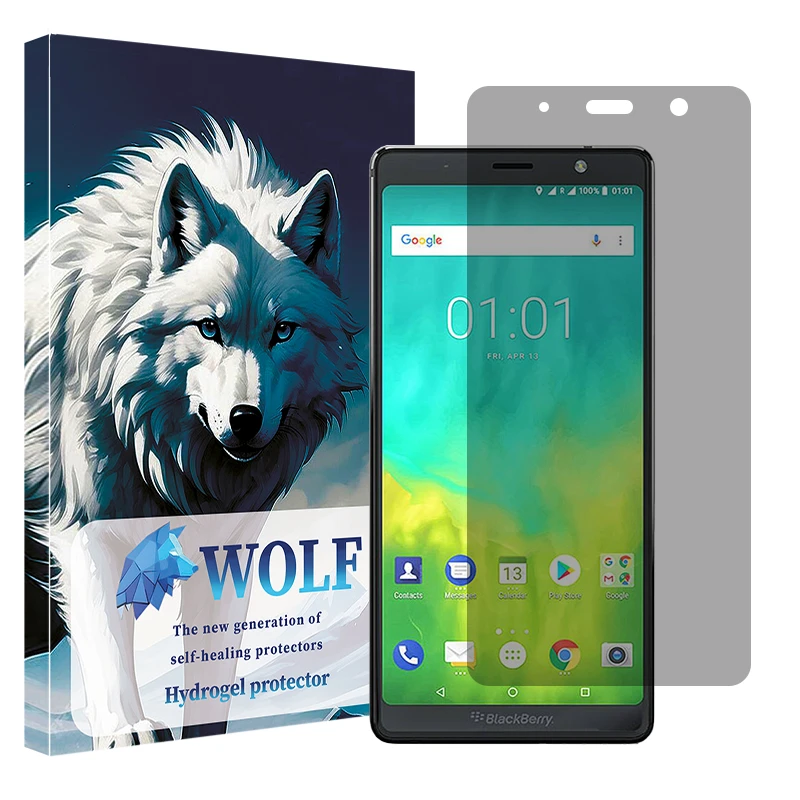محافظ صفحه نمایش حریم شخصی ولف مدل Tough مناسب برای گوشی موبایل بلک بری Evolve