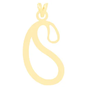 آویز گردنبند طلا 18 عیار زنانه الن نار طرح بته جقه مدل N3401