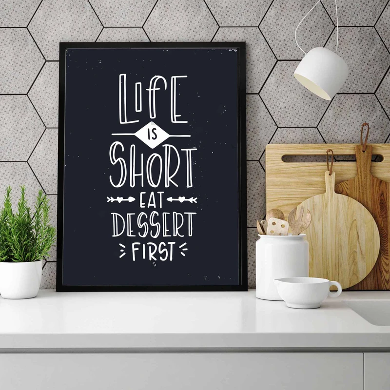 تابلو آتریسا طرح آشپزخانه مدل AK083