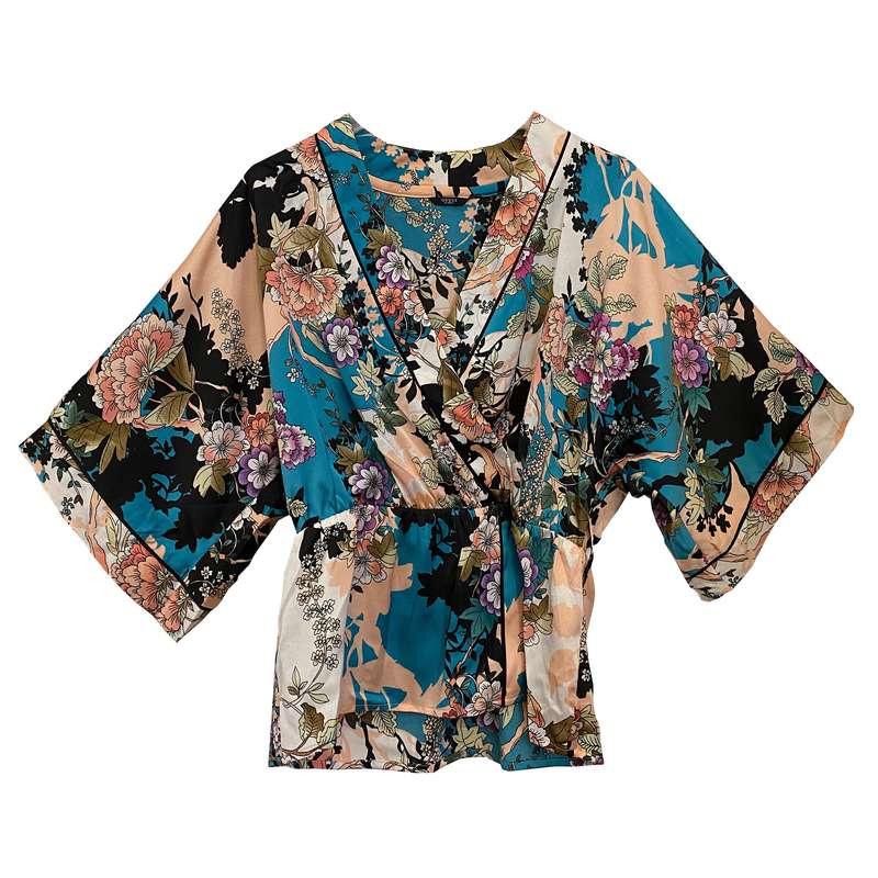 بلوز آستین کوتاه زنانه گس مدل AG301