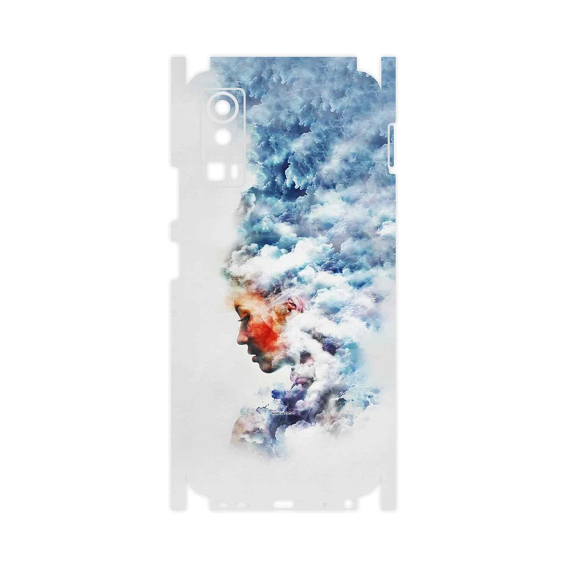 برچسب پوششی ماهوت مدل Women and the Cloud Digital Art-FullSkin مناسب برای گوشی موبایل جی پلاس X20