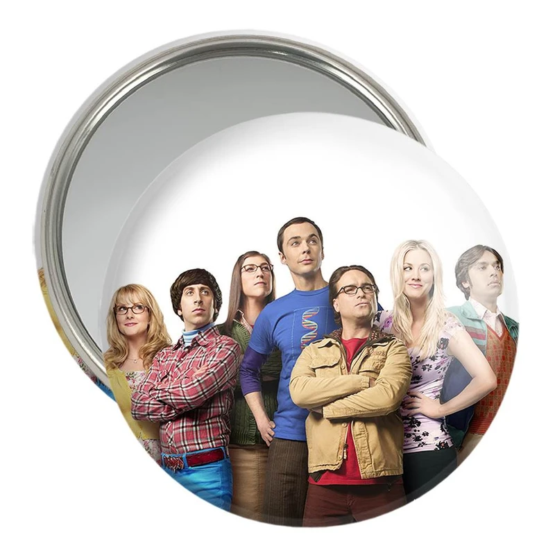 آینه جیبی خندالو مدل سریال تئوری بیگ بنگ The Big Bang Theory  کد 13310