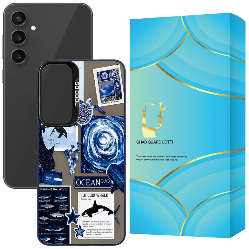 کاور قاب گارد لطفی مدل SOCOCEN مناسب برای گوشی موبایل سامسونگ Galaxy S23 FE