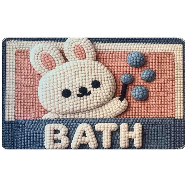 پادری مدل اسفنجی طرح ترک کد RS.122 سایز 70x50 سانتی‌متر مناسب برای فضای داخلی