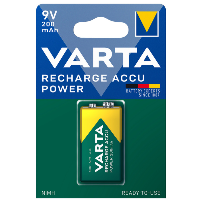 باتری کتابی قابل شارژ وارتا مدل  ACCU power Ready-to-use 200