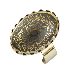 انگشتر زنانه مدل حدید دعای فرج کد 4487