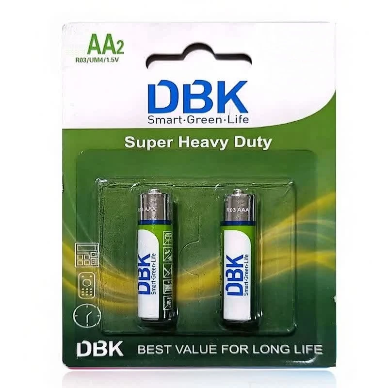 باتری قلمی دی بی کی مدل Super Heavy Duty  بسته 2 عددی