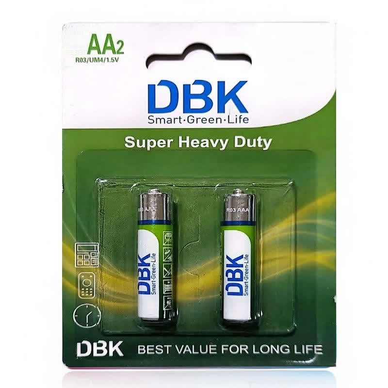 باتری قلمی دی بی کی مدل Super Heavy Duty  بسته 2 عددی