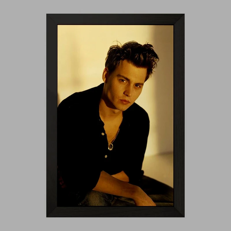 تابلو خندالو مدل جانی دپ Johnny Depp  کد 3293