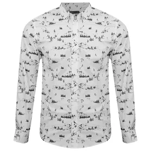 پیراهن آستین بلند مردانه مدل X18