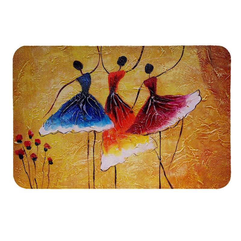 پادری طرح دختران کد 5180 سایز 60 × 40 سانتی‌متر