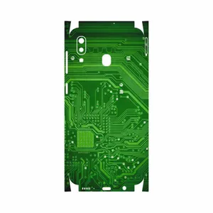 MAHOOT Green Printed Circuit Board-FullSkin Cover Sticker for Samsung Galaxy A30