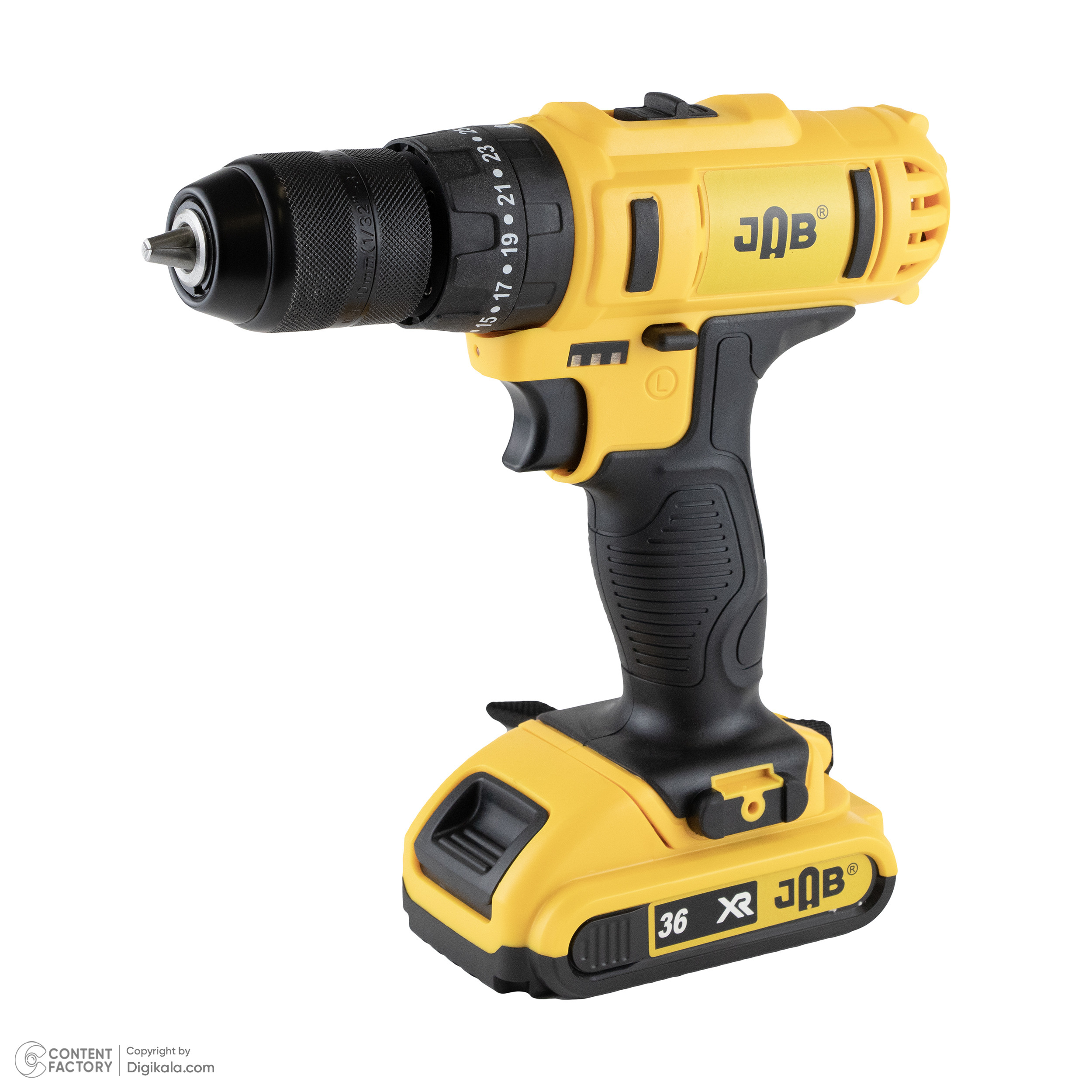 مجموعه 35 عددی دریل پیچ گوشتی شارژی جاب مدل JSB-3600V