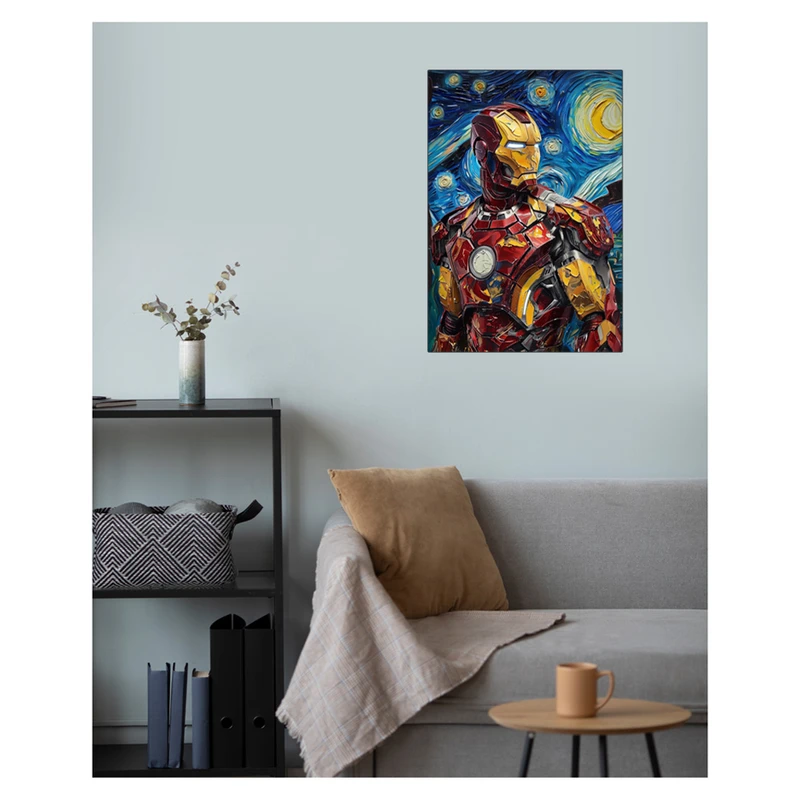 پوستر گوفی مدل مرد آهنی سینمایی اونجرز مارول طرح Iron Man Marvel Avengers کد GOK52