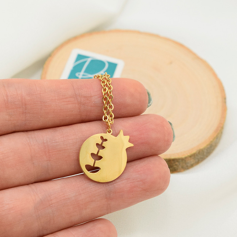 آویز ساعت زنانه دلنار گالری مدل انار کد 03