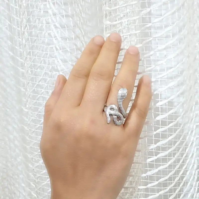 انگشتر ماصرم مدل مار کد Ri3108