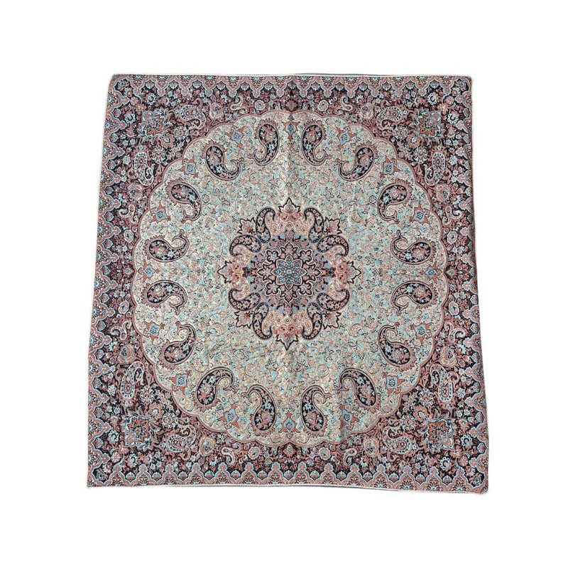 رومیزی  مدل مربع طرح اصفهان کهن ابعاد 80*80 سانتی متر