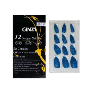  ناخن مصنوعی گینزا مدل 239 بسته 12 عددی