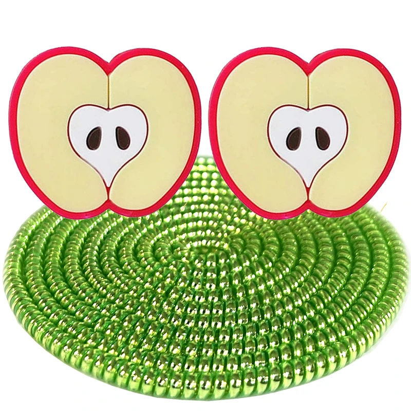 محافظ کابل شارژ و هندزفری رینیکا مدل Apple KK 03 مجموعه 3 عددی