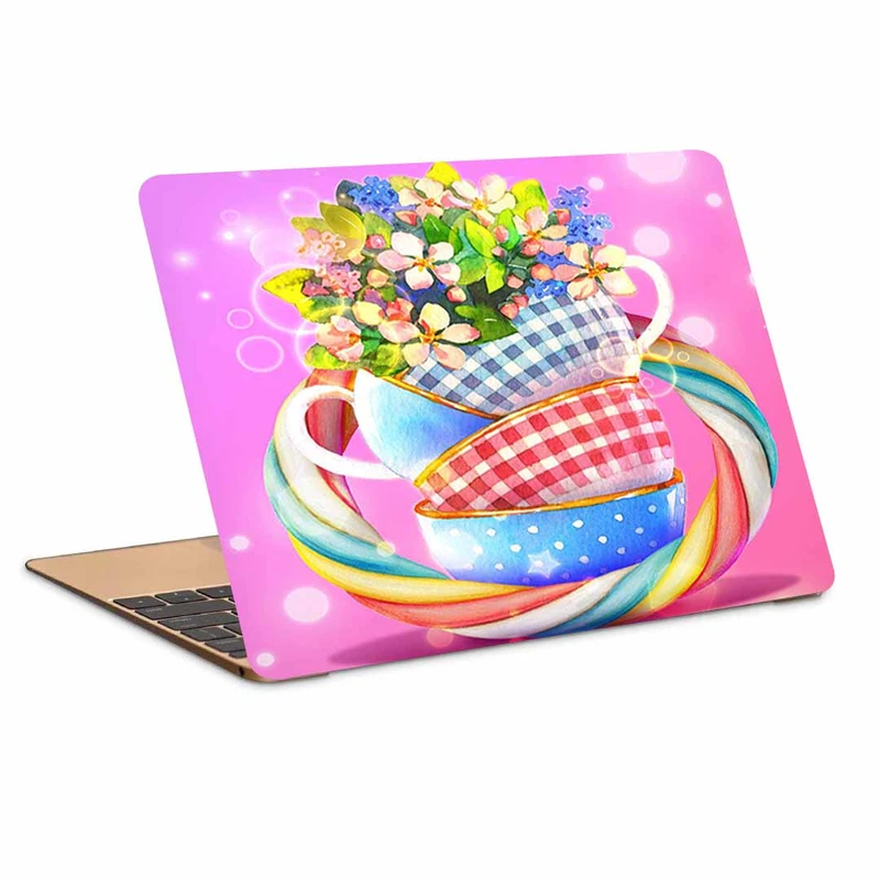 استیکر لپ تاپ طرح نقاشی فانتزی  کد P-1468 مناسب برای لپ تاپ 15 تا 17 اینچ