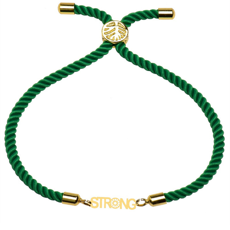 دستبند طلا 18 عیار زنانه الن نار مدل strong ELN100375