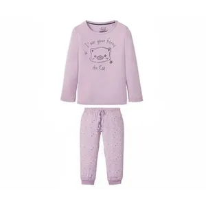 ست تی شرت آستین بلند و شلوار دخترانه لوپیلو مدل THE CAT