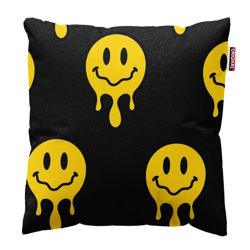 کوسن پاد آفرین طرح ایموجی سایز 30*30 سانتی متر