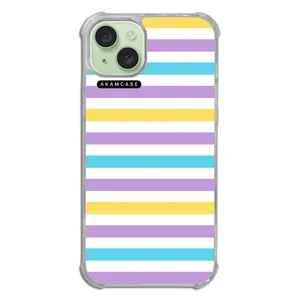 AKAM AMC-WTA15PLUS-PASTEL PATTERN7 Cover For Apple iPhone 15 Plus