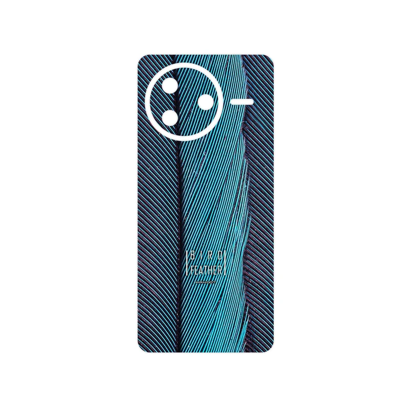 برچسب پوششی ماهوت مدل Turquoise feathers مناسب برای گوشی موبایل شیائومی Poco F7 Pro