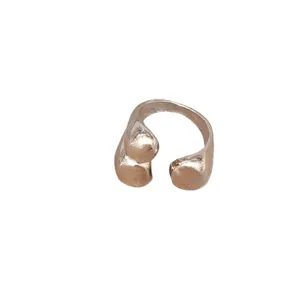 انگشتر زنانه مدل 3 توپ دایره