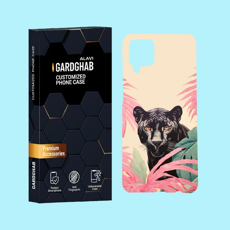 کاور گارد قاب علوی مدل حیوانات مناسب برای گوشی موبایل سامسونگ Galaxy A12